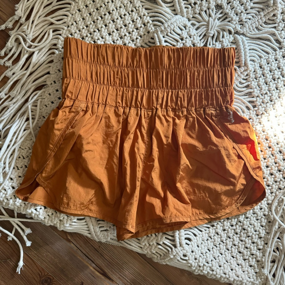 Free People Movement Gold The Way Home Shorts Size Small
